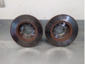Recambio de disco freno trasero para audi a4 avant (8ed) 2.0 tdi referencia OEM IAM 8E0615601P 