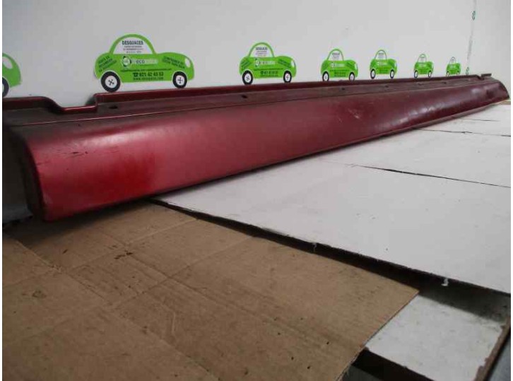 Recambio de spoiler talonera lateral izquierda para jaguar xj 4.2 v8 32v cat referencia OEM IAM C2C26570XXX 