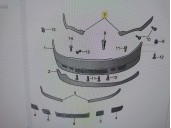 Recambio de molduras delanteras para skoda octavia berlina (1z3) 2.0 tdi referencia OEM IAM 1Z0807183A  