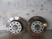 Recambio de disco freno trasero para seat leon (1p1) 1.2 tsi referencia OEM IAM 1K0615601AB  