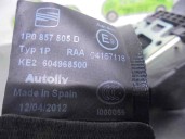 Recambio de cinturon seguridad trasero izquierdo para seat leon (1p1) 1.2 tsi referencia OEM IAM 1P0857805D  