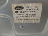 Recambio de elevalunas delantero derecho para ford focus c-max (cap) 1.6 16v cat referencia OEM IAM 3M51R203A28BP 2 PINES 5 PUER
