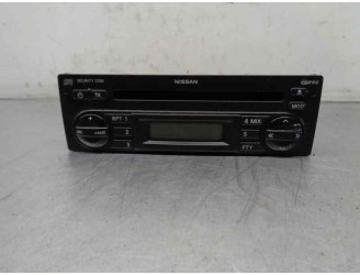 Replacement audio system / CD radio for Nissan Note (E11E) 1.4 CAT OEM IAM reference 28185BC411 7645389318 