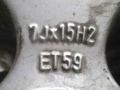 Recambio de llanta para volkswagen sharan (7m8) 1.9 tdi referencia OEM IAM 7M0601025F R157JX15H2ET59 ALUMINIO 10P