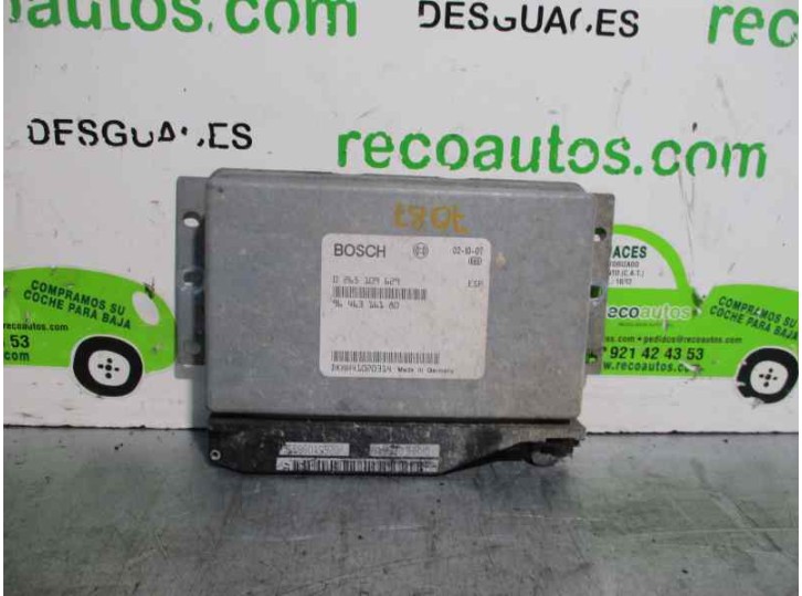 Recambio de centralita suspension para peugeot 607 (s1) básico referencia OEM IAM 9646316180 0265109629 BOSCH