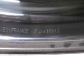 Recambio de llanta para peugeot 607 (s1) básico referencia OEM IAM 5401K2 R167JX16H2ET39 