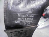 Replacement front left seat belt for Mitsubishi Carisma Saloon 5 (DA0) 1.9 Di-D CAT OEM IAM reference MR913