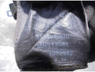 Recambio de cinturon seguridad trasero derecho para mitsubishi carisma berlina 5 (da0) 1.9 di-d cat referencia OEM IAM MR913981 