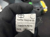 Recambio de cinturon seguridad delantero izquierdo para toyota auris 2.0 d-4d cat referencia OEM IAM 7322002120 