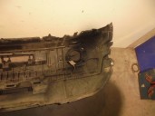 Recambio de paragolpes delantero para land rover discovery v6 td edition 60 yrs referencia OEM IAM DPB500054LML GRIS OCURO 