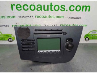 Recambio de sistema audio / radio cd para seat leon (1p1) 1.9 tdi referencia OEM IAM 1P1035186 