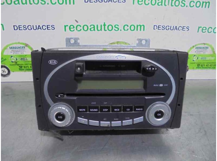 Recambio de sistema audio / radio cd para kia rio ii (jb) 1.5 crdi referencia OEM IAM 10R023312  