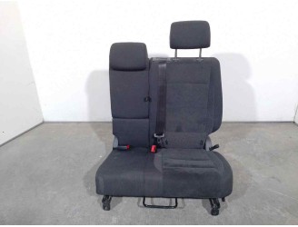 Recambio de asientos trasero izquierdo para volkswagen tiguan (5n2) 2.0 tdi referencia OEM IAM 4818609 TELA NEGRA 5 PUERTAS