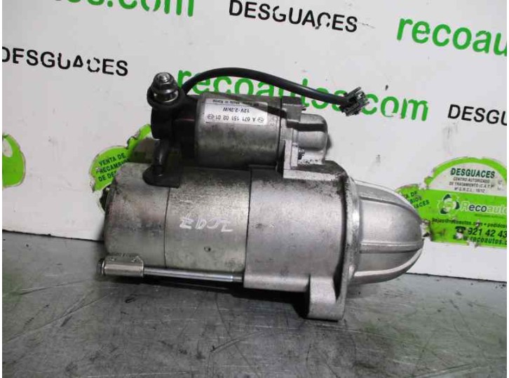 Recambio de motor arranque para ssangyong korando 2.0 td cat referencia OEM IAM A6711510201 