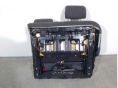 Recambio de asientos trasero izquierdo para volkswagen tiguan (5n2) 2.0 tdi referencia OEM IAM 4818609 TELA NEGRA 5 PUERTAS