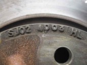 Recambio de disco freno delantero para ssangyong korando 2.0 td cat referencia OEM IAM SJ021D03 