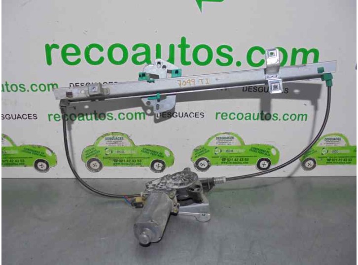 Replacement rear left window regulator for MG Series 25 (RF) 1.6 16v CAT OEM IAM reference 100208XXX 2 PINS 5 DOORS.
