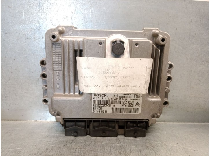 Replacement engine ECU for Citroën C4 I (LC_) 1.6 HDi OEM IAM reference 9658944580 0281011629 BOSCH