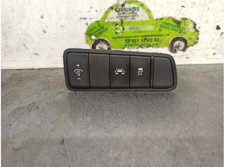 Replacement dashboard controls for Hyundai Tucson 1.6 TGDI CAT OEM IAM reference 93710D7210 
