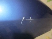 Recambio de aleta delantera derecha para peugeot 806 1.9 turbodiesel cat referencia OEM IAM 7841F8 AZUL 