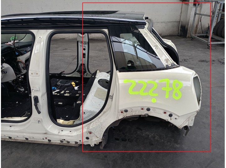 Recambio de aleta trasera izquierda para mini mini (f55) cooper s referencia OEM IAM 41007408811 41007408811 