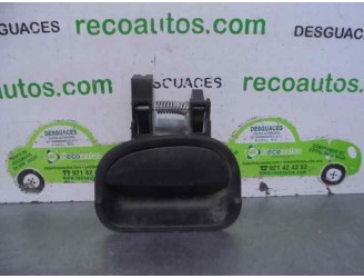 Recambio de maneta interior trasera derecha para renault kangoo (f/kc0) 1.9 diesel referencia OEM IAM 7700303503 DE CORREDERA