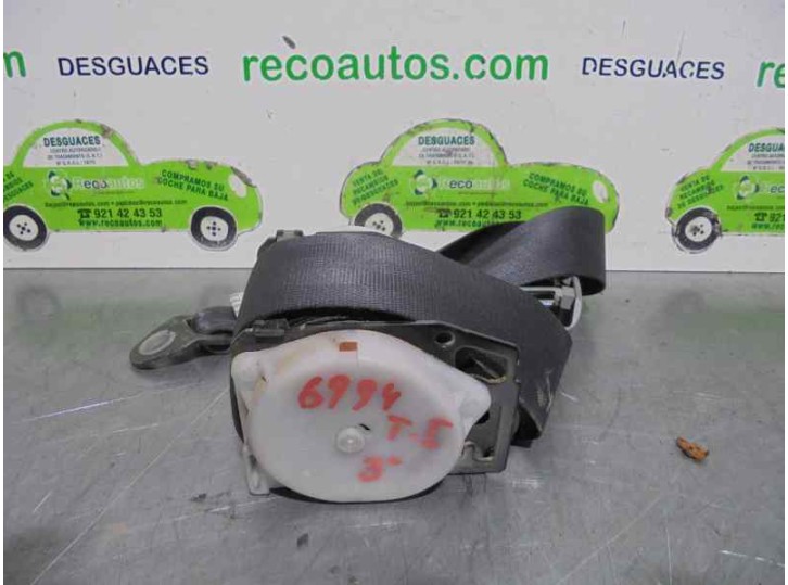 Recambio de cinturon seguridad trasero izquierdo para toyota avensis verso (m20) 1998 referencia OEM IAM 7357044050C0 5 PUERTAS