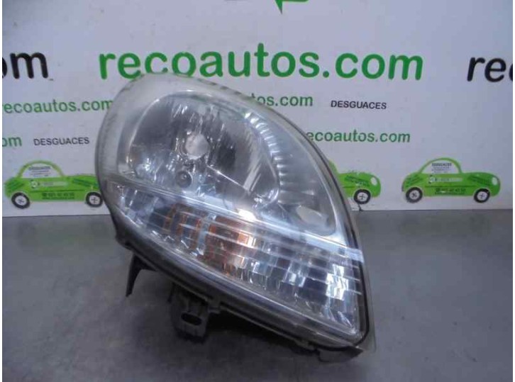 Recambio de faro derecho para nissan kubistar (x76) 1.5 dci turbodiesel cat referencia OEM IAM 8200589033 89902189 VALEO