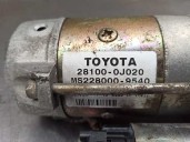 Recambio de motor arranque para toyota yaris (ncp1/nlp1/scp1) 1.3 cat referencia OEM IAM 281000J020 MS2280009540 DENSO