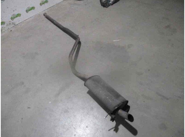 Recambio de tubo escape trasero para nissan kubistar (x76) 1.5 dci turbodiesel cat referencia OEM IAM 7700313995G BOSAL