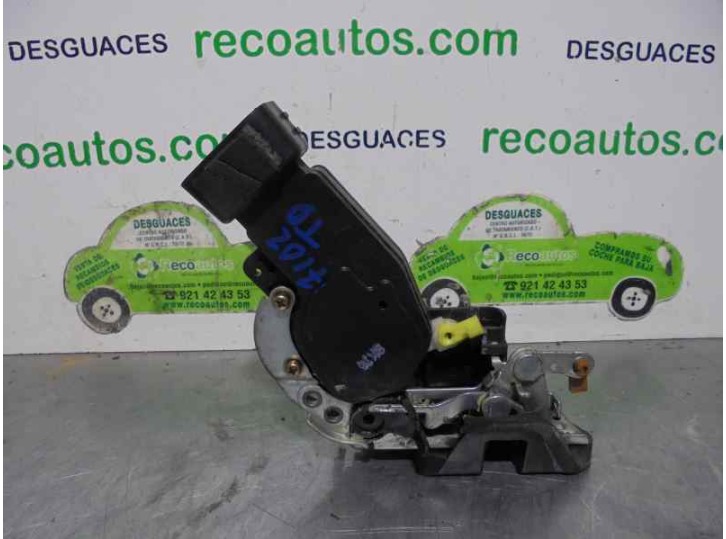 Recambio de cerradura puerta trasera derecha para toyota corolla (e11) 2.0 diesel cat referencia OEM IAM 4 PINES 4 PUERTAS