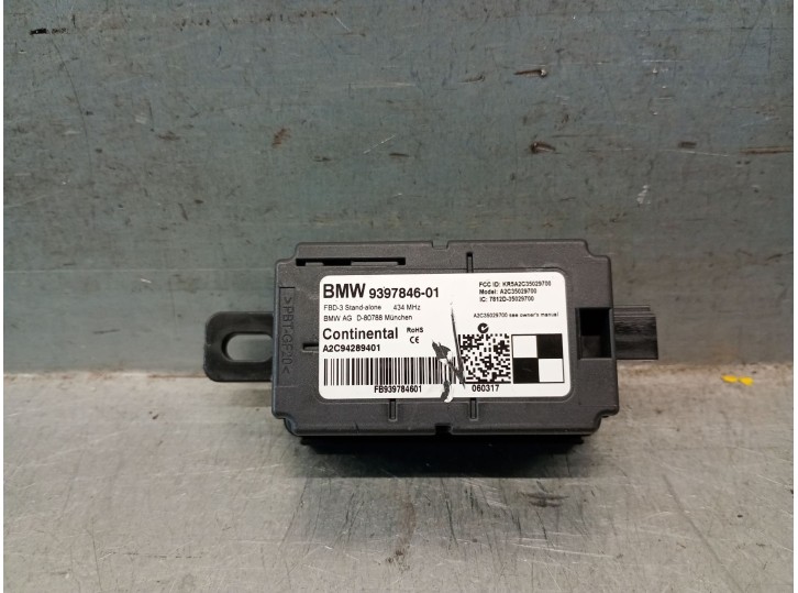 Recambio de antena para mini mini (f55) cooper s referencia OEM IAM 9397846 A2C94289401 CONTINENTAL