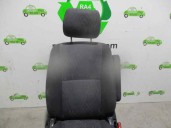Recambio de asiento delantero derecho para toyota avensis verso (m20) 1998 referencia OEM IAM TELA NEGRA 5 PUERTAS