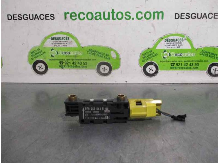 Recambio de sensor airbag para audi a4 berlina (8ec) 1.8 20v referencia OEM IAM 8E0959643B 