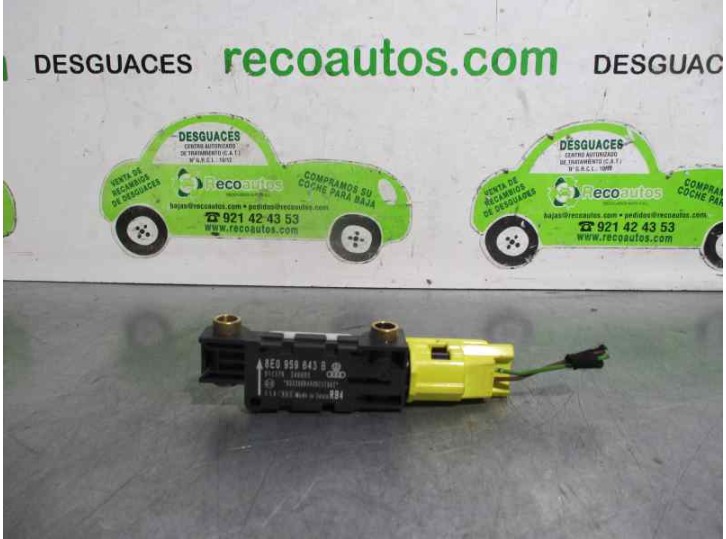 Recambio de sensor airbag para audi a4 berlina (8ec) 1.8 20v referencia OEM IAM 8E0959643B 