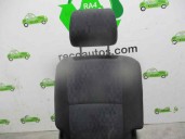 Recambio de asientos trasero derecho para toyota avensis verso (m20) 1998 referencia OEM IAM 3 FILA TELA NEGRA 5 PUERTAS