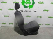 Recambio de asientos trasero derecho para toyota avensis verso (m20) 1998 referencia OEM IAM 3 FILA TELA NEGRA 5 PUERTAS