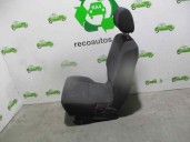 Recambio de asientos trasero derecho para toyota avensis verso (m20) 1998 referencia OEM IAM 3 FILA TELA NEGRA 5 PUERTAS