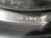 Recambio de llanta para chrysler stratus berlina (ja) 2.5 cat referencia OEM IAM 4616295 R15X6J HIERRO