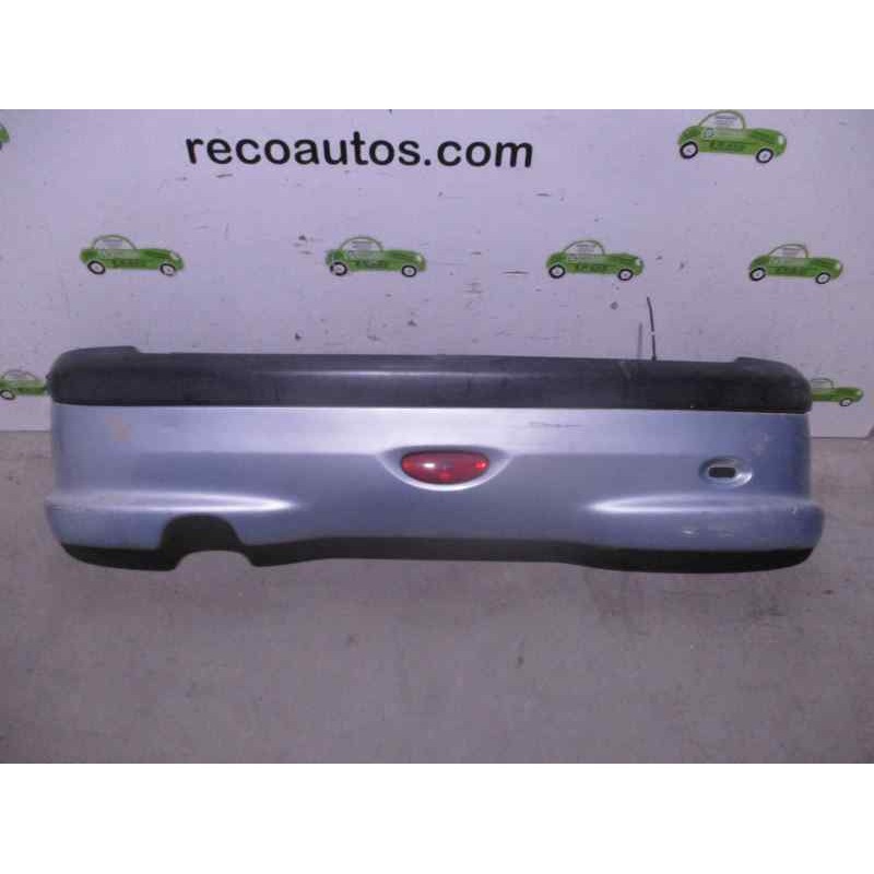 Recambio de paragolpes trasero para peugeot 206 cc cc referencia OEM IAM  GRIS AZULADO 2 PUERTAS