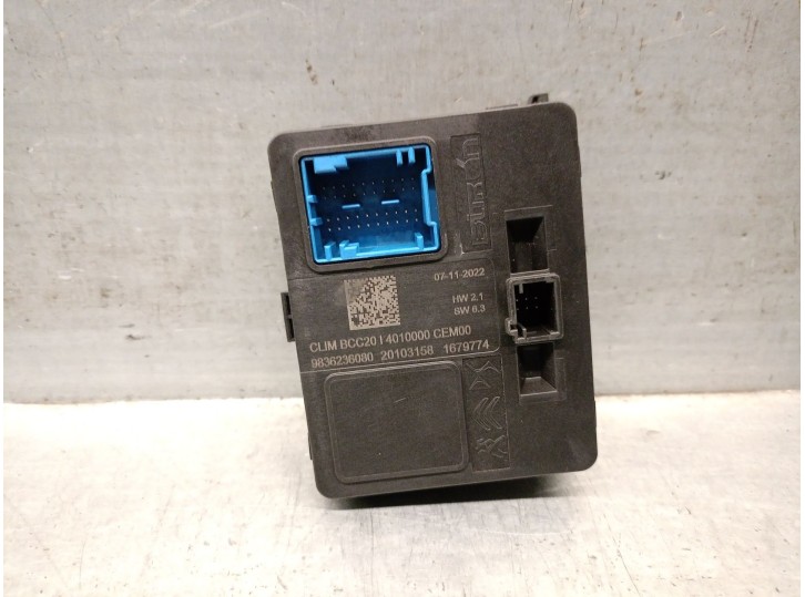 Recambio de modulo electronico para opel corsa f (p2jo) corsa-e (68) referencia OEM IAM 9836236030 