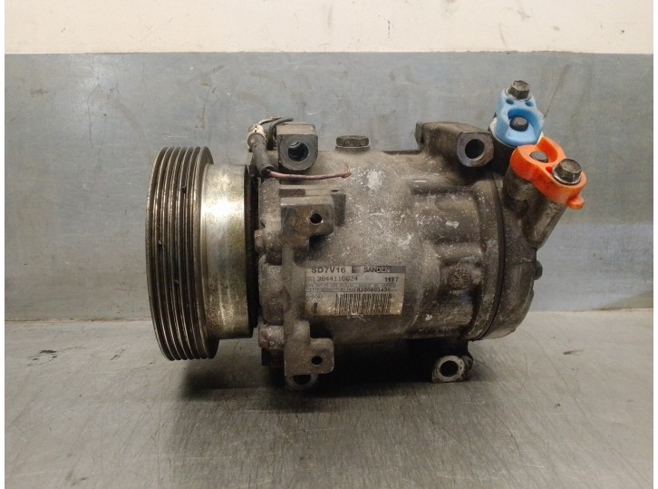Recambio de compresor aire acondicionado para dacia logan 1.6 cat referencia OEM IAM 8200603434 1177 SANDEN