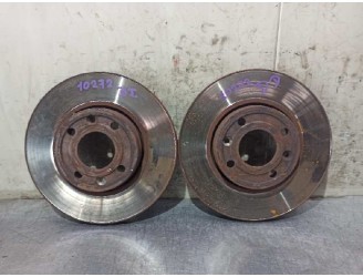 Recambio de disco freno delantero para nissan note (e11e) 1.4 cat referencia OEM IAM   