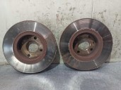 Recambio de disco freno delantero para nissan note (e11e) 1.4 cat referencia OEM IAM 