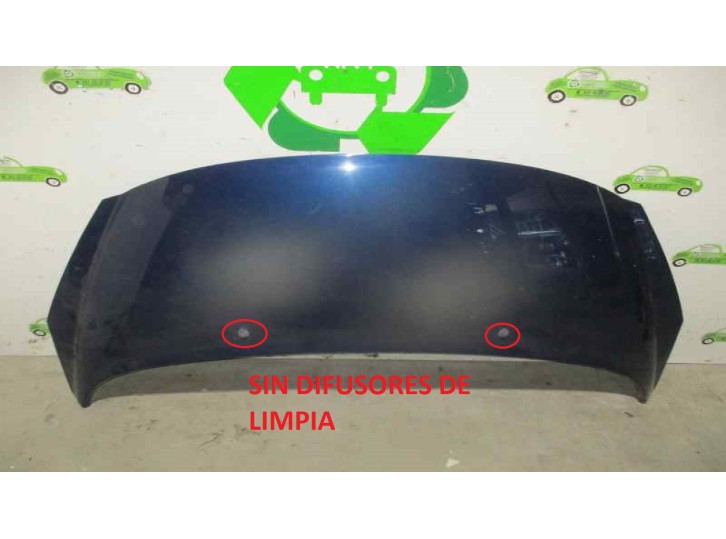 Recambio de capot para peugeot 207 16v hdi referencia OEM IAM 7901N2 AZUL 