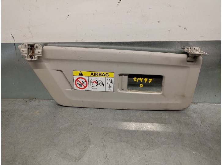 Recambio de parasol derecho para citroën c4 picasso ii 1.6 bluehdi 120 referencia OEM IAM 1610459480 