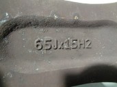 Recambio de llanta para volkswagen golf iii berlina (1h1) 2.0 referencia OEM IAM 1H0601025T R156.5JX15H2ET43 ALUMINIO 9P