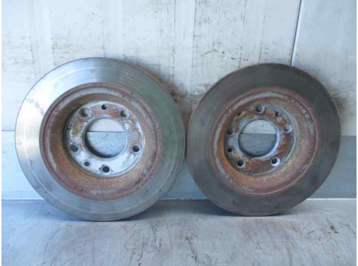 Recambio de disco freno trasero para mazda 6 berlina (gg) 2.0 cat referencia OEM IAM   