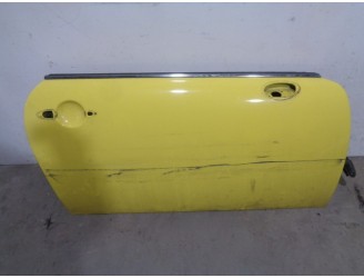 Replacement front right door for Mini Cooper (RC31) (2004-...) manual 1.6 85 OEM IAM reference 41002755936 YELLOW 3 