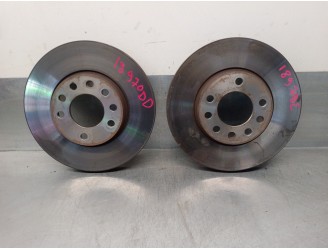 Recambio de disco freno delantero para opel zafira a 1.8 16v referencia OEM IAM DDF1042  